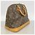 Bolso de mano Louis Vuitton Alma Monogram M51130 Castaño - vista 2