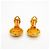Pendientes de clip Chanel chapados en oro Dorado - vista 6