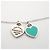 Autre Marque Collana Tiffany & Co. Double Return to Heart Blu - vista 6