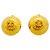 Timeless Chanel Coco Mark Circle Gold Clip-On Ohrringe Golden