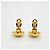 Timeless Chanel Coco Mark Circle Gold Clip-On Ohrringe Golden - Ansicht 7