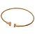 Autre Marque Bracelete Tiffany & Co. T-Wire em ouro rosa 18K