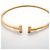 Autre Marque Bracelete Tiffany & Co. T-Wire em ouro rosa 18K - vista 4