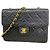 Borsa a tracolla Chanel Mini Matelassé con catena Nero