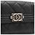 Cartera pequeña con solapa Chanel Boy Chanel Matelassé Negro - vista 5