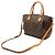 Sac à main Louis Vuitton Monogram Turenne PM Marron - vue 3