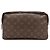Louis Vuitton Monogram Trousse Toilette 28 Clutch Bag Marrone