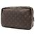 Louis Vuitton Monogram Trousse Toilette 28 Clutch Bag Marrone - vista 3