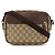 Borsa a tracolla/Pochette GUCCI GG Plus Beige Cachi Marrone scuro