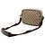 Borsa a tracolla/Pochette GUCCI GG Plus Beige Cachi Marrone scuro - vista 3