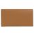 Hermès Carteira Longa Combinada Hermes Citizen Twill Marrom Dourado