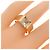 Anello Cartier in quarzo rutilo e oro giallo 18K - vista 5