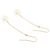 Autre Marque Pendientes de botón Tiffany & Co. en oro rosa 18K - vista 3