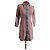 Abito in tweed multicolore Maje Bianco Rosso Blu