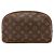 Louis Vuitton Monogram Trousse Toilette 25 Travel Pouch Clutch Bag Marrone