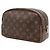 Louis Vuitton Monogram Trousse Toilette 25 Travel Pouch Clutch Bag Marrone - vista 3