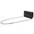 Timeless Bolsa de Ombro com Corrente Chanel Matelassé Coco Mark Wallet Preto - vista 3