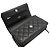 Timeless Bolsa de Ombro com Corrente Chanel Matelassé Coco Mark Wallet Preto - vista 8