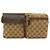 Borsa a tracolla Gucci GG Canvas Sherry Line Rosso Beige Verde Cachi Marrone scuro