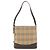 Bolso de hombro Burberry Nova Check Beige Marrón oscuro