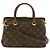 Borsa Louis Vuitton Monogram Pallas BB in Noir Nero - vista 2