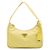 Borsa a tracolla Prada Mini Tessuto Re Edition 2000 Gialla Giallo