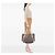 Borsa a tracolla Gucci Beige GG Canvas Horsebit Pelham - vista 6