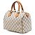 Louis Vuitton White Damier Azur Speedy 25 Bianco - vista 2