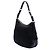 Borsa a tracolla Prada in Tessuto con rifiniture in Saffiano nero - vista 2