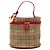 Necessaire Burberry Beige Haymarket Check Canvas