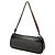Bolsa de Ombro Gucci em Denim Preto com Web - vista 2