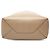 Céline Celine Cabas Vertical Pequeño de Piel de Ternera Granulada Marrón Castaño Marrón claro - vista 3
