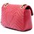 Borsa a tracolla Gucci GG Marmont Matelassé in pelle di vitello rossa Medium Rosso - vista 2