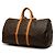 Louis Vuitton Brown Monogram Keepall 55 Castaño - vista 2