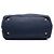 Borsa Tote Convertibile Prada Blue Vitello Daino con Chiusura a Zip Blu navy - vista 3