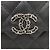 Porta-telemóvel com aba Chanel Black Caviar Coco First com corrente Preto - vista 12