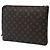 Louis Vuitton Brown Monogram Etui Voyage GM Marrone - vista 2