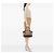 Bamboo Borsa Gucci Beige GG Canvas Laidback Crafty - vista 7