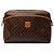 Céline Clutch Celine Brown Macadam Coated Canvas Marrom