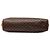 Céline Clutch Celine Brown Macadam Coated Canvas Marrom - vista 3
