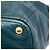 Sac cabas convertible Prada en Vitello Shine vert avec poche frontale Vert foncé - vue 6