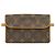 Louis Vuitton Brown Monogram Pochette Florentine Marrone