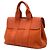 Hermès Orange Toile and Swift Valparaiso PM Arancione - vista 2