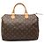 Louis Vuitton Brown Monogram Speedy 30 Braun