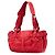 Bolso de hombro LOEWE Red Anagram de ante Roja - vista 2