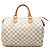 Louis Vuitton White Damier Azur Speedy 30 Weiß
