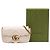Borsa a tracolla Gucci Mini GG Marmont in pelle di vitello matelassé bianca Bianco - vista 8