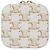 Céline Celine Mini Triomphe Vanity Case aus beschichtetem Canvas in Weiß - Ansicht 3
