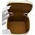 Céline Celine Mini Triomphe Vanity Case aus beschichtetem Canvas in Weiß - Ansicht 4