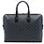 Louis Vuitton Black Damier Graphite Porte Documents Jour Negro